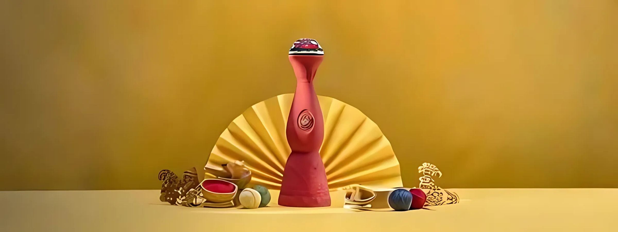 Clase Azul branded alcohol bottles arranged for display