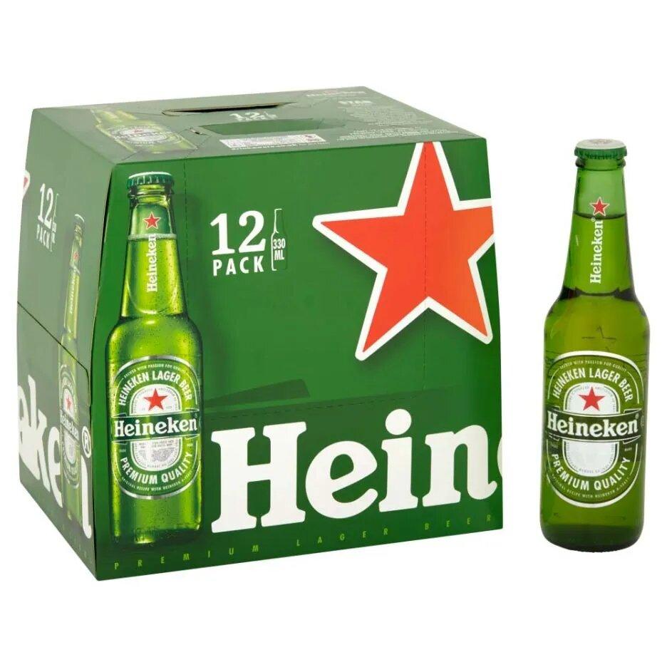 Heineken Premium Lager, 12x 330ml - Citywide Drinks