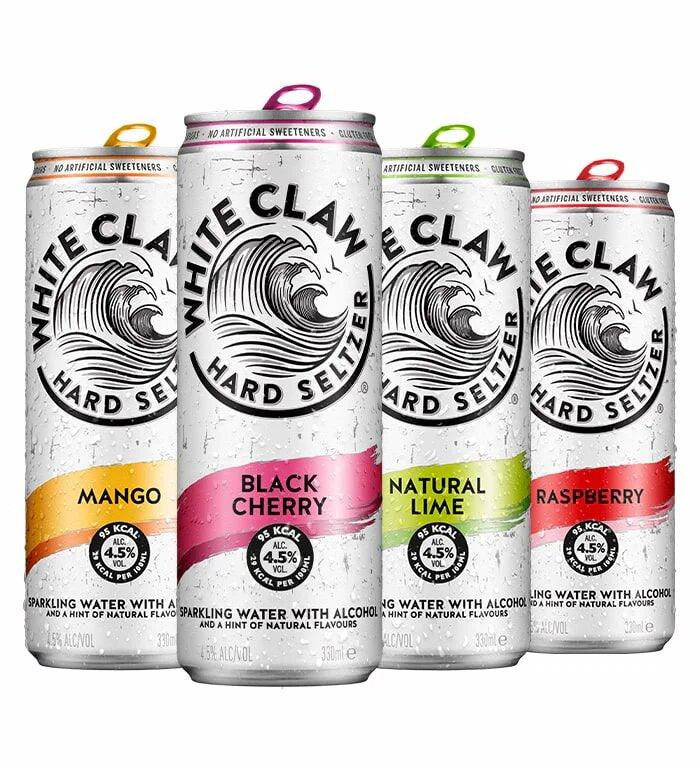 White Claw Hard Seltzer Variety Pack 8x 330ml - Citywide Drinks