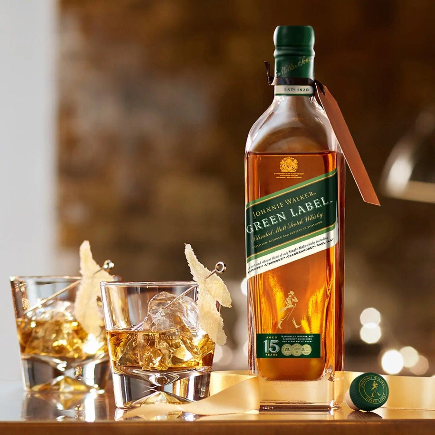 Johnnie Walker Green Label Whisky, 70cl - Citywide Drinks