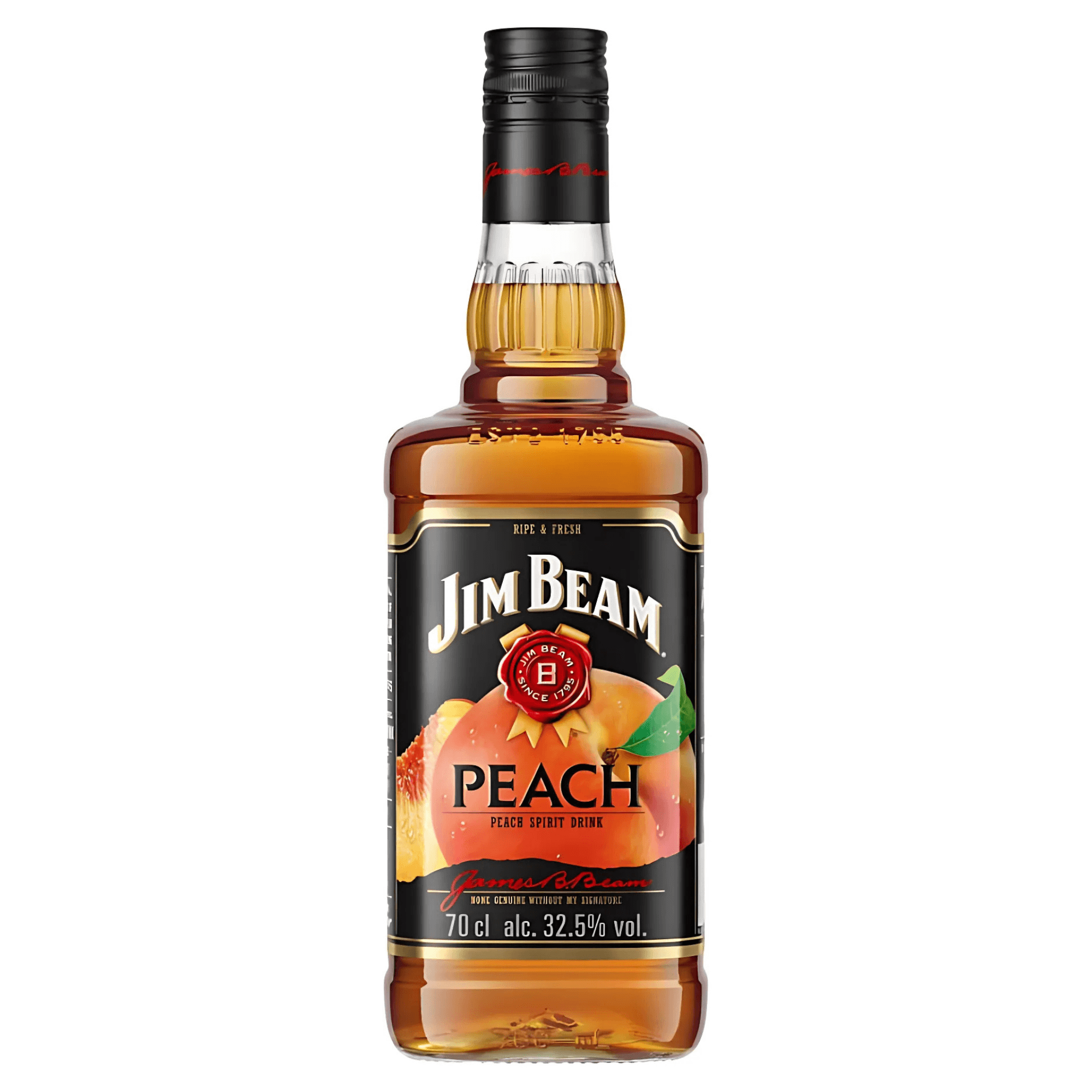 Jim Beam Peach Whiskey Liqueur, 70cl