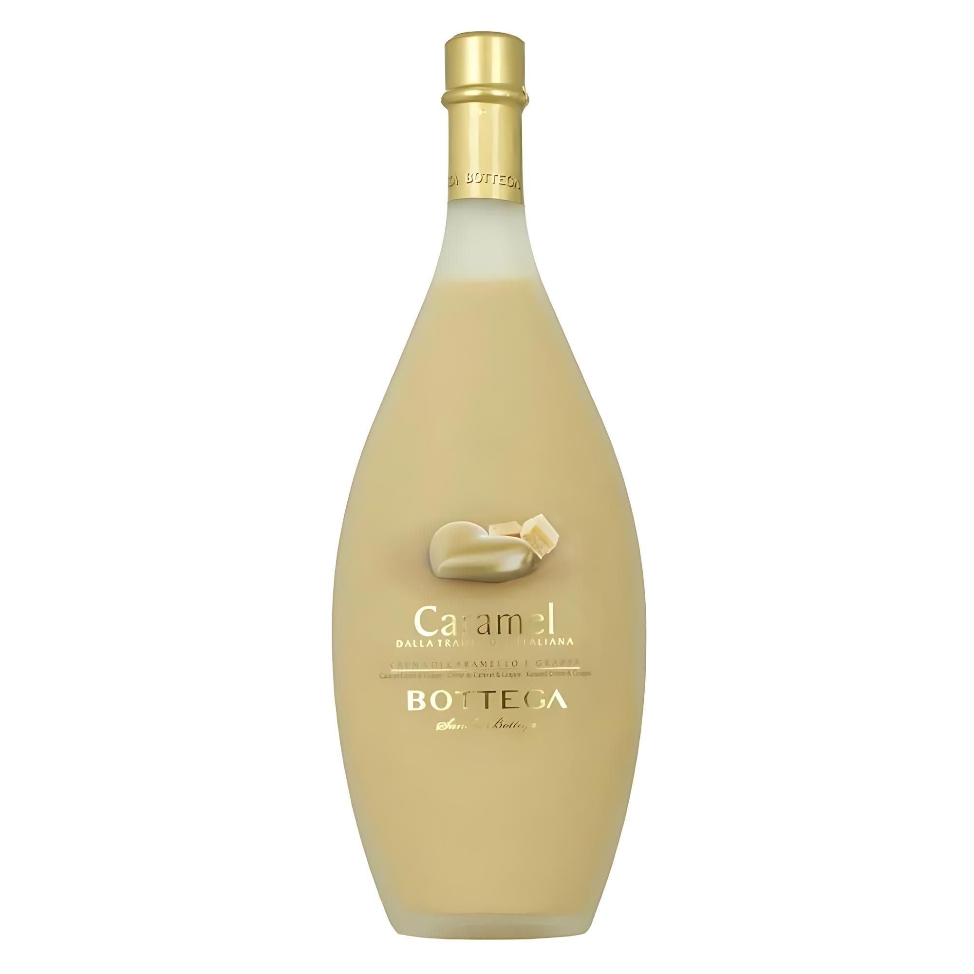 Bottega Caramel Cream & Grappa Liqueur, 50cl - Citywide Drinks
