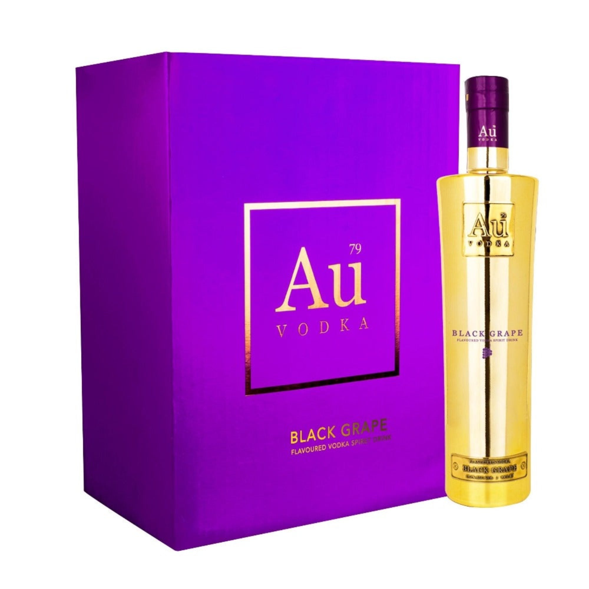 AU VODKA BLACK GRAPE CASE, 6X 70CL - Citywide Drinks