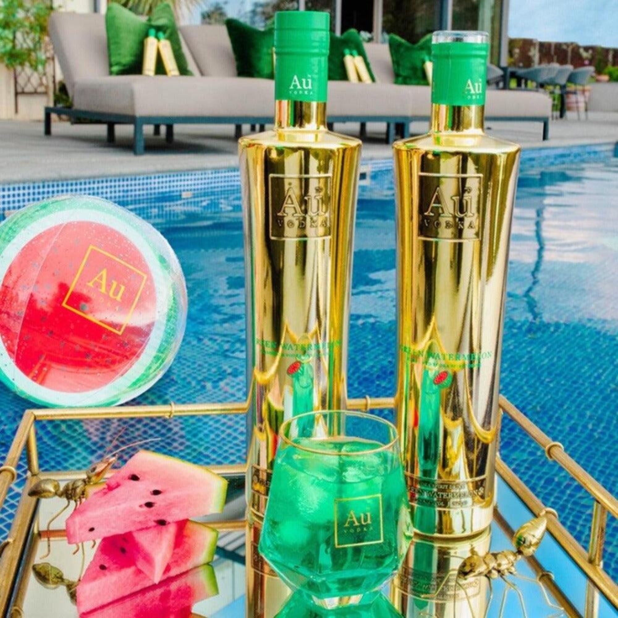 Au Vodka Green Watermelon, 70cl Vodka Au vodka