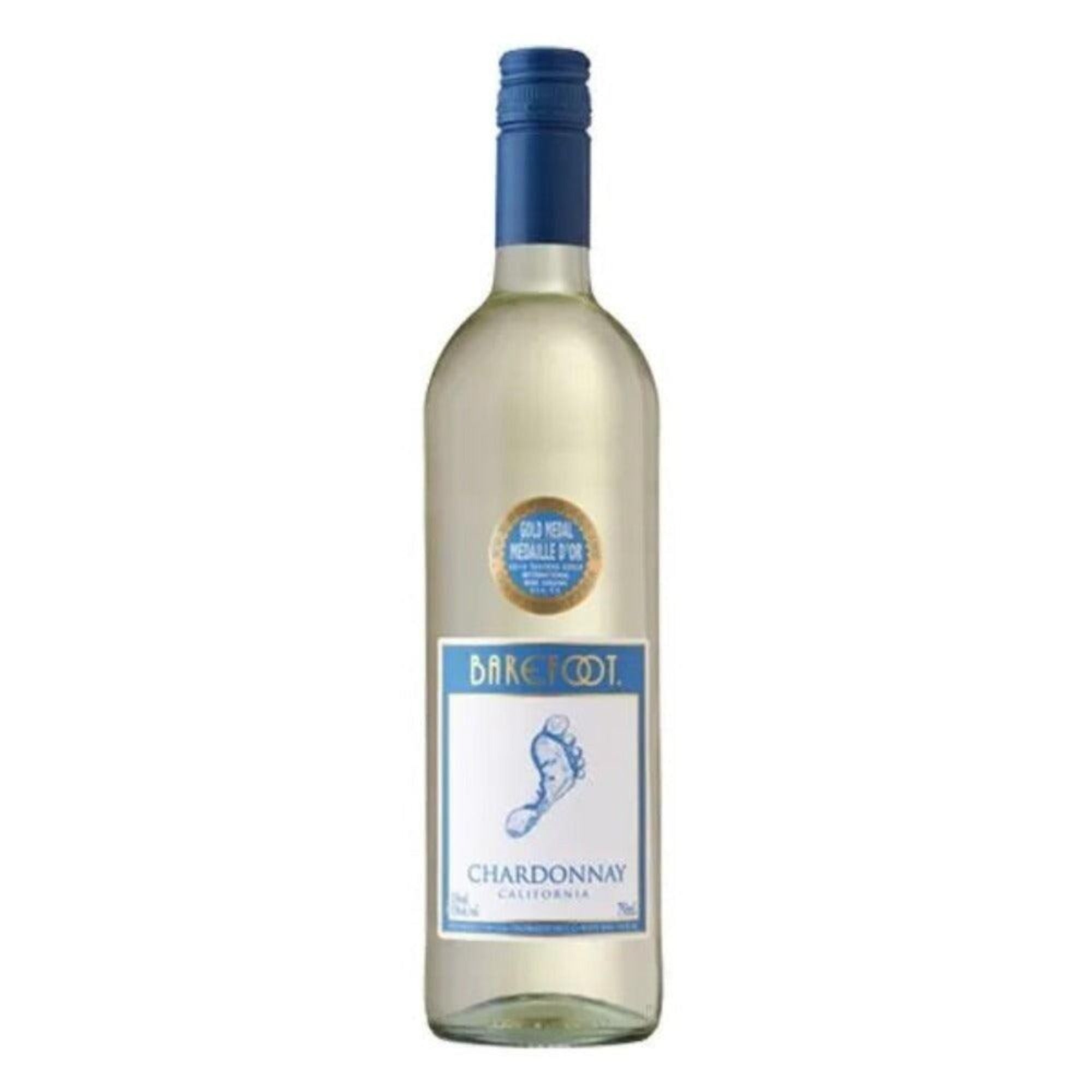 BAREFOOT CHARDONNAY WHITE WINE, 75CL White Wine Barefoot