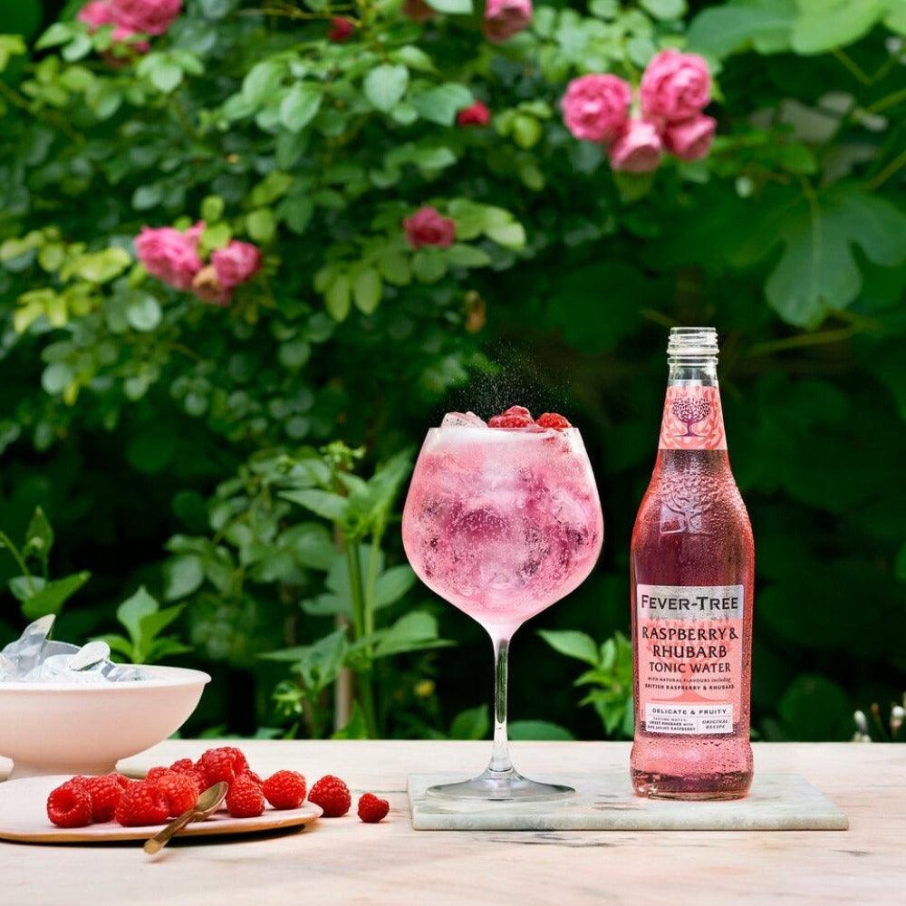 Fever-tree refreshingly light rhubarb & raspberry tonic Water, 500ml - Citywide Drinks
