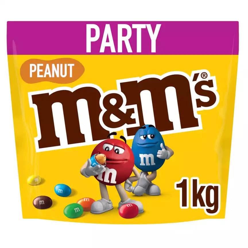 M&M's® Crunchy Peanut & Milk Chocolate Party Mix Snack Bag, 1kg - Citywide Drinks