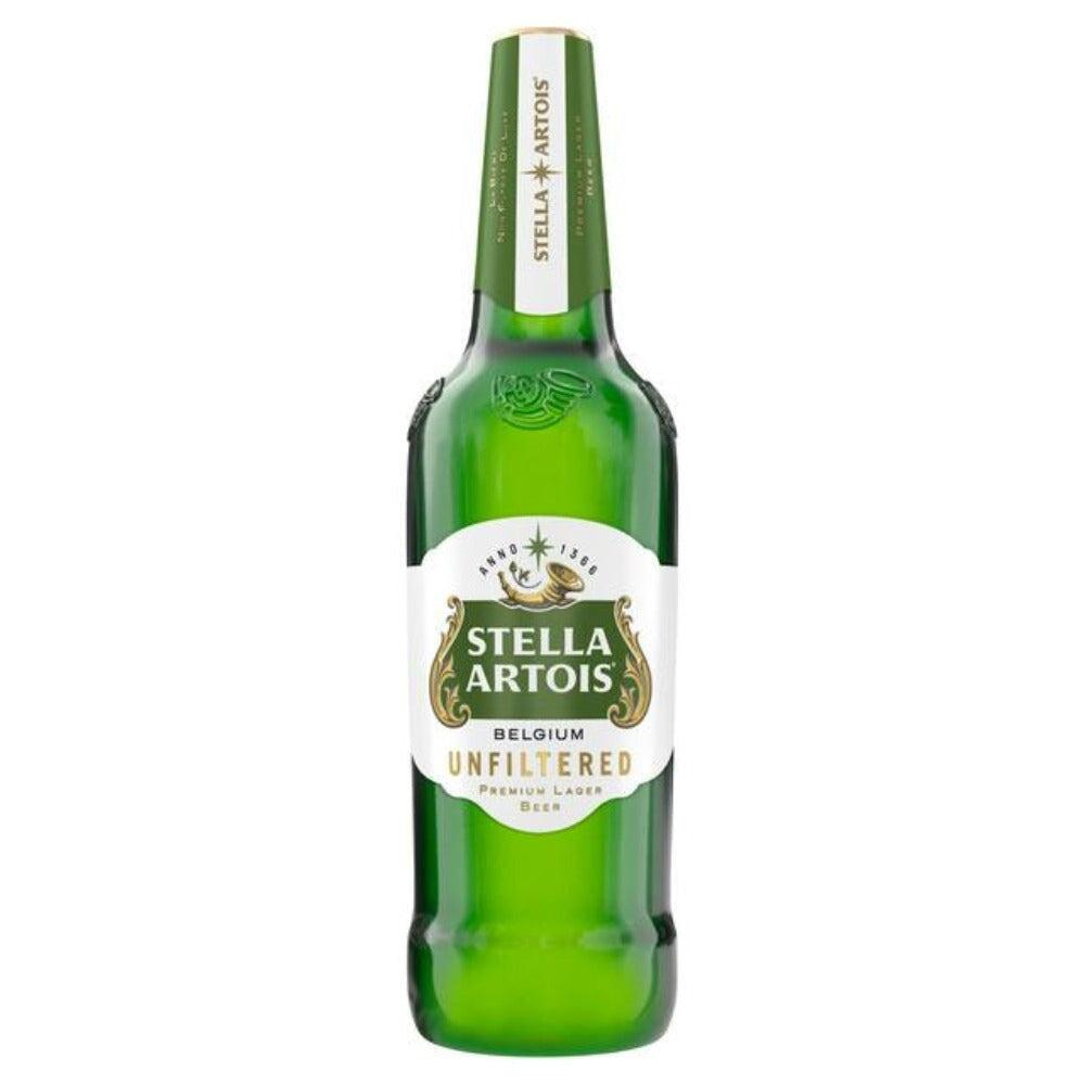 STELLA ARTOIS PREMIUM UNFILTERED LAGER BEER, 660ML Lager Stella artois