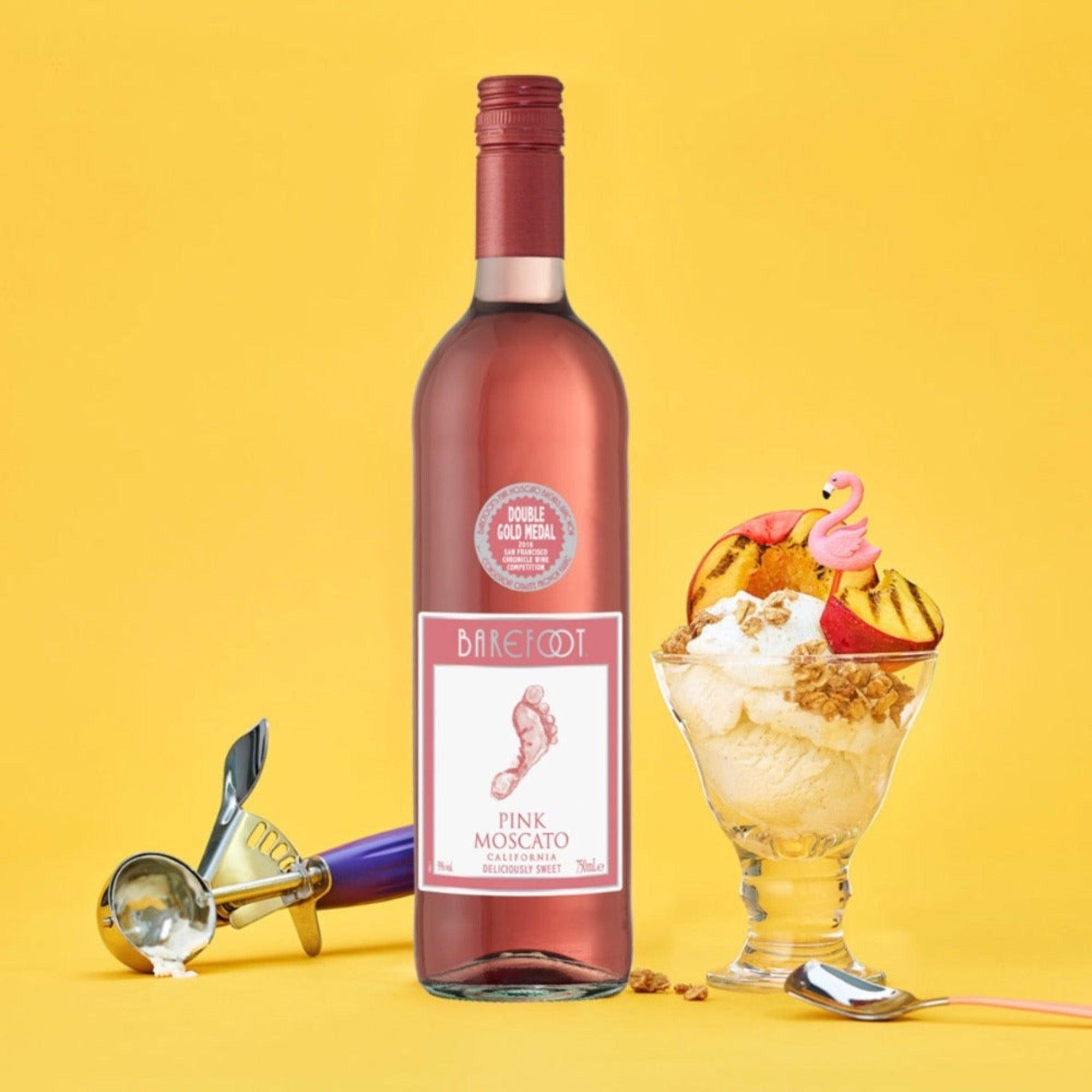 BAREFOOT PINK MOSCATO, 75CL - Citywide Drinks