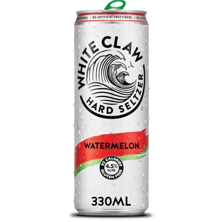 White Claw Watermelon Hard Seltzer, 330ml - Citywide Drinks 