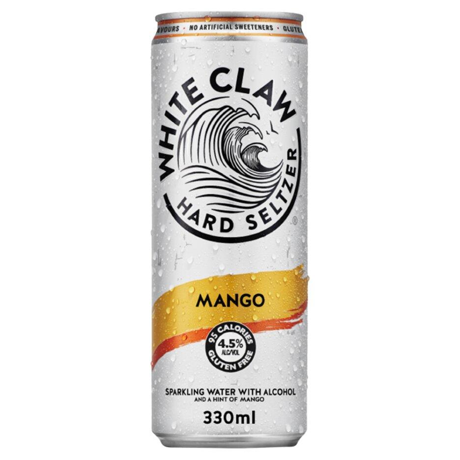 White Claw Mango Hard Seltzer, 330ml - Citywide Drinks 