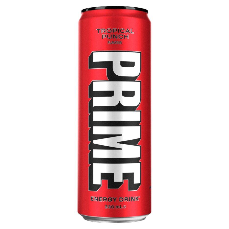 Prime Hydration Tropical Punch Flavoured Energy Drink, 330ml - Citywide Drinks 