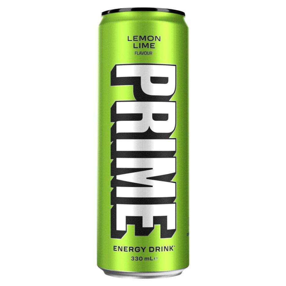 Prime Hydration Lemon & Lime Flavoured Energy Drink, 330ml - Citywide Drinks 