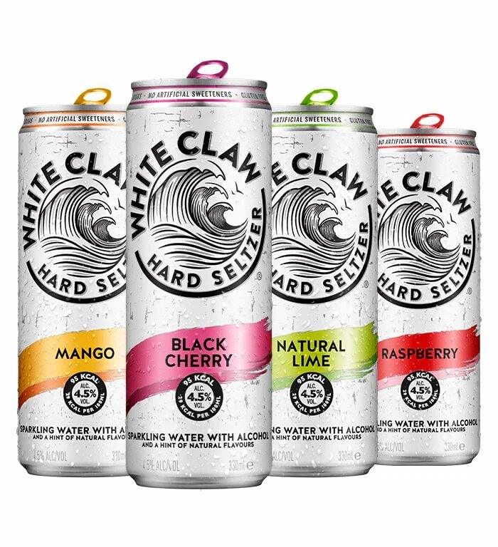 White Claw Hard Seltzer Variety Pack 8x 330ml - Citywide Drinks 