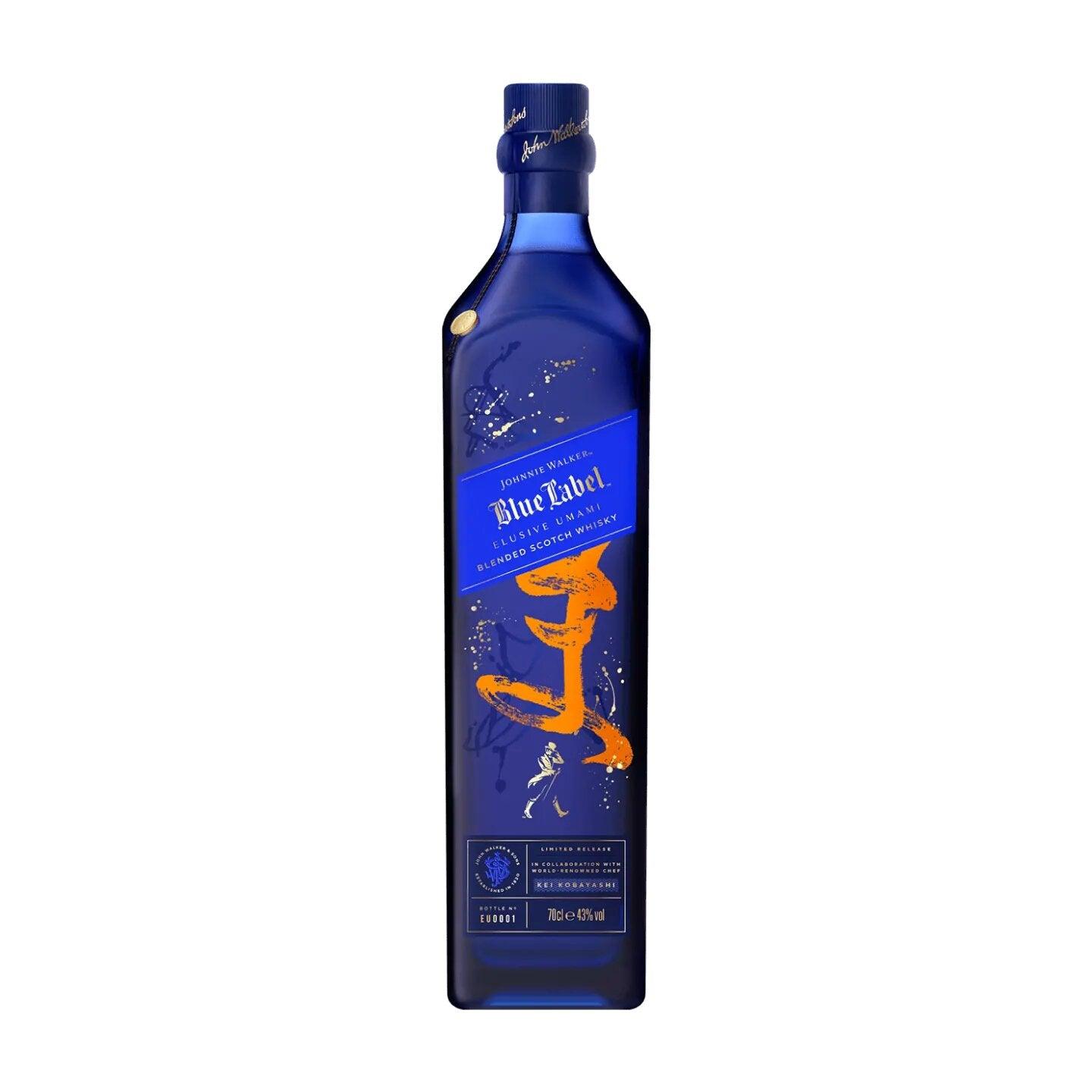 Johnnie Walker Blue Label Elusive Umami Blended Scotch Whisky, 70cl - Citywide Drinks 