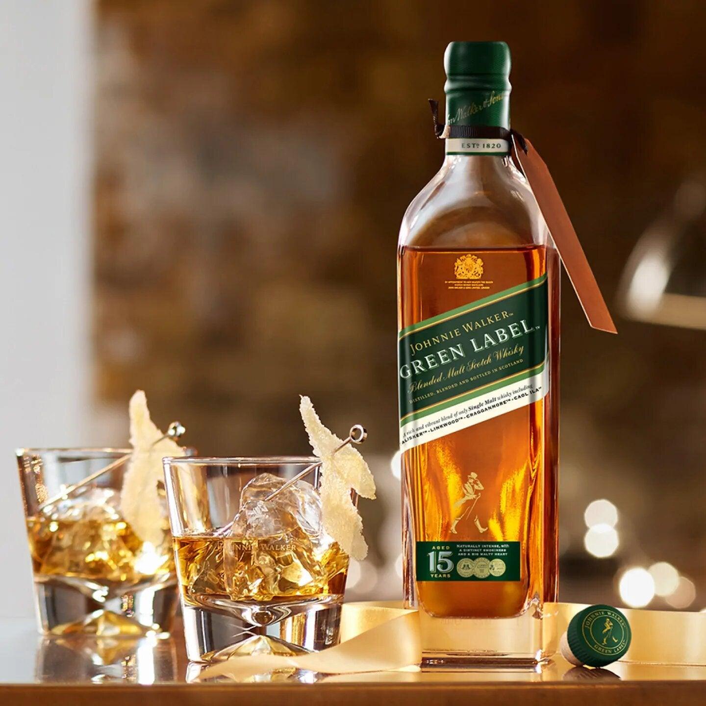 Johnnie Walker Green Label Whisky, 70cl - Citywide Drinks 