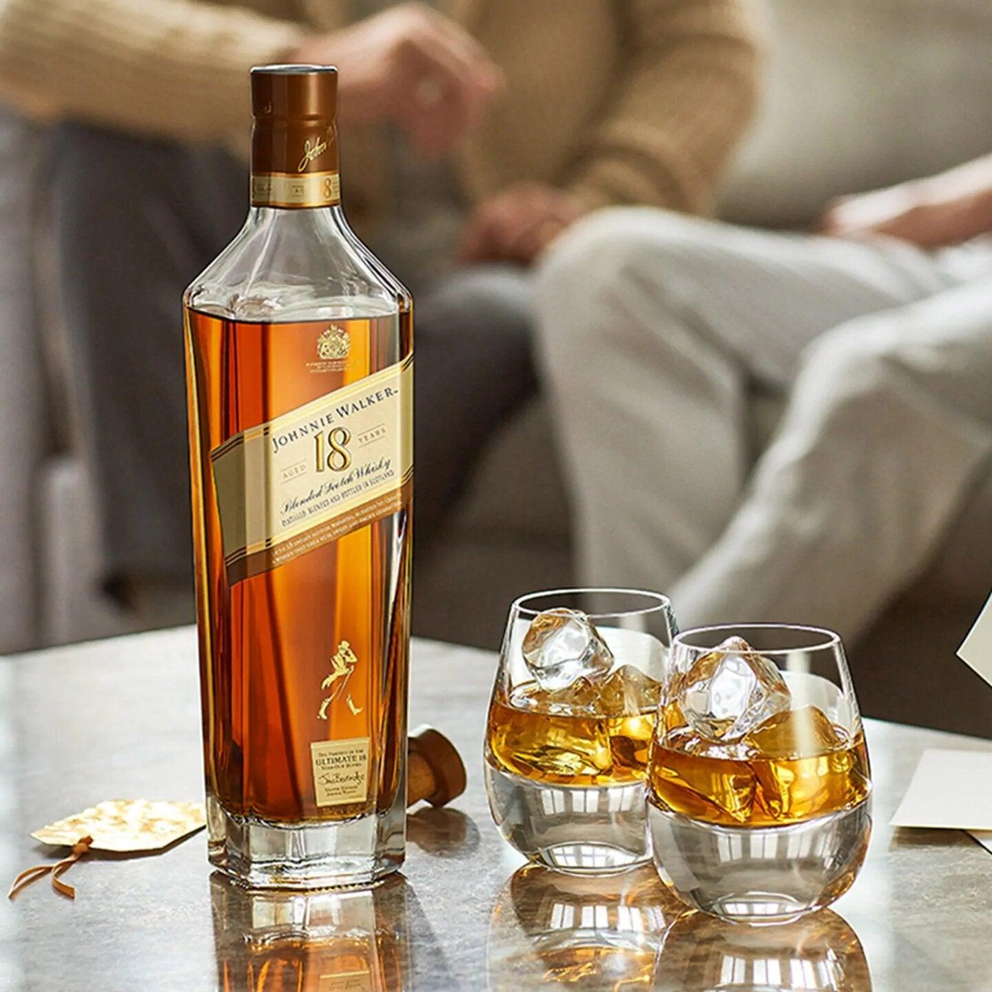 Johnnie Walker Gold Label 18 Year Whisky, 70cl - Citywide Drinks 