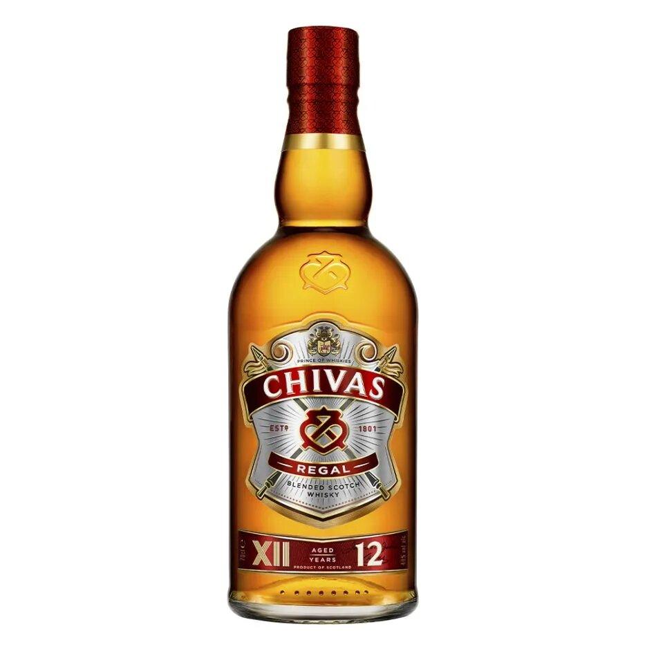 Chivas Regal 12 Year Blended Scotch Whisky, 70cl - Citywide Drinks 