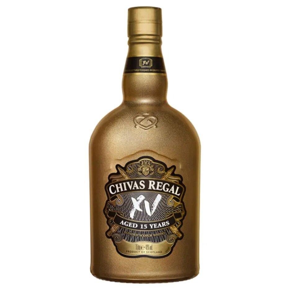 Chivas Regal XV 15 Year Old Gold Blended Scotch Whisky, 70cl - Citywide Drinks 