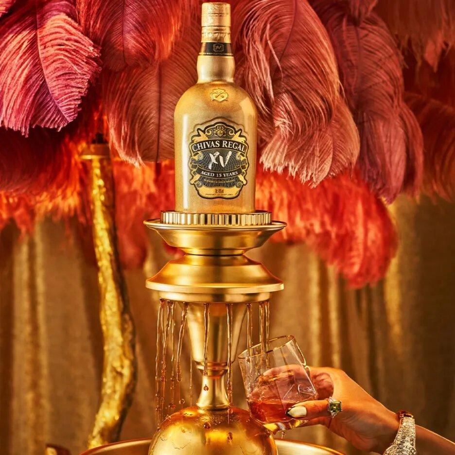 Chivas Regal XV 15 Year Old Gold Blended Scotch Whisky, 70cl - Citywide Drinks 