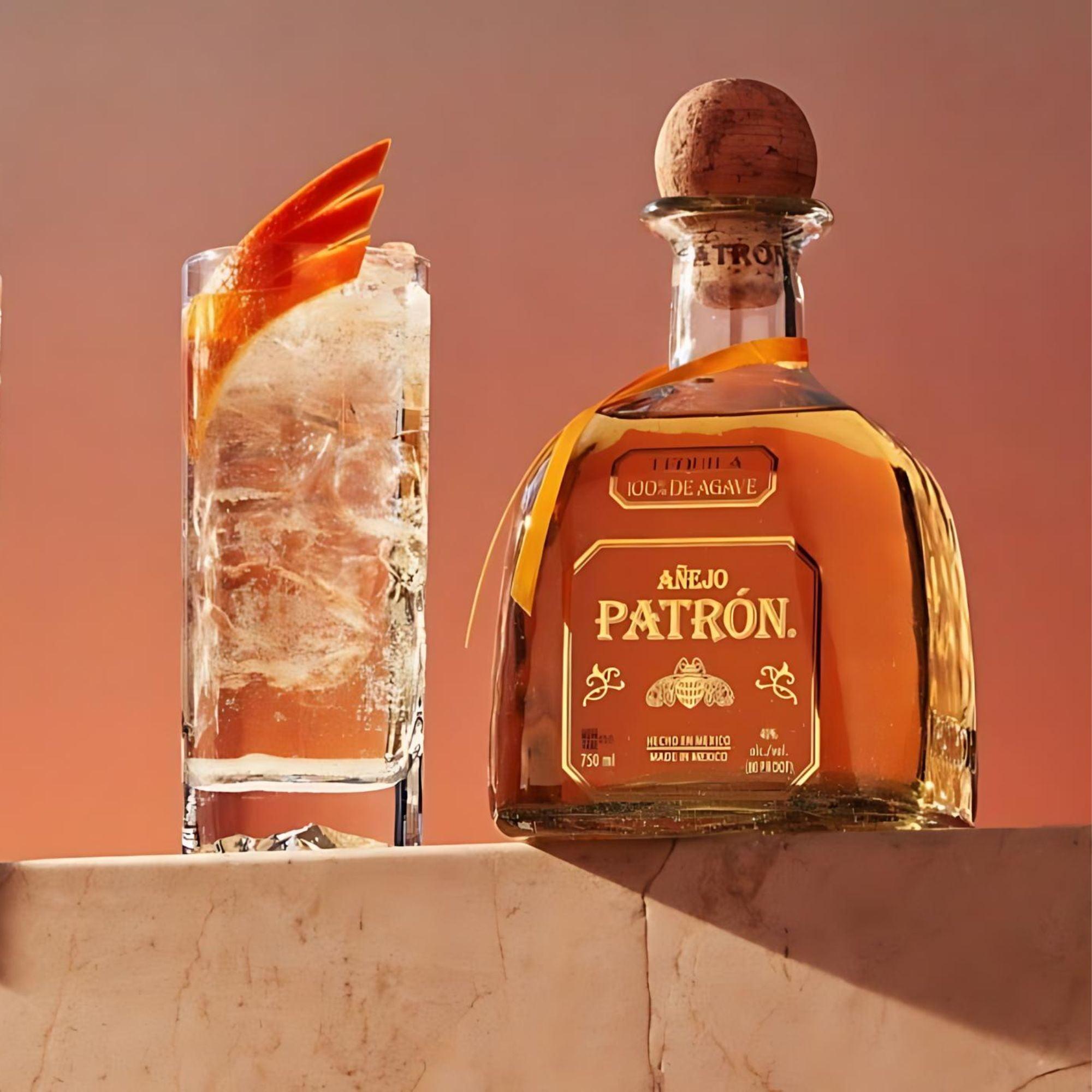 Patrón Añejo Tequila Miniature, 5cl - Citywide Drinks