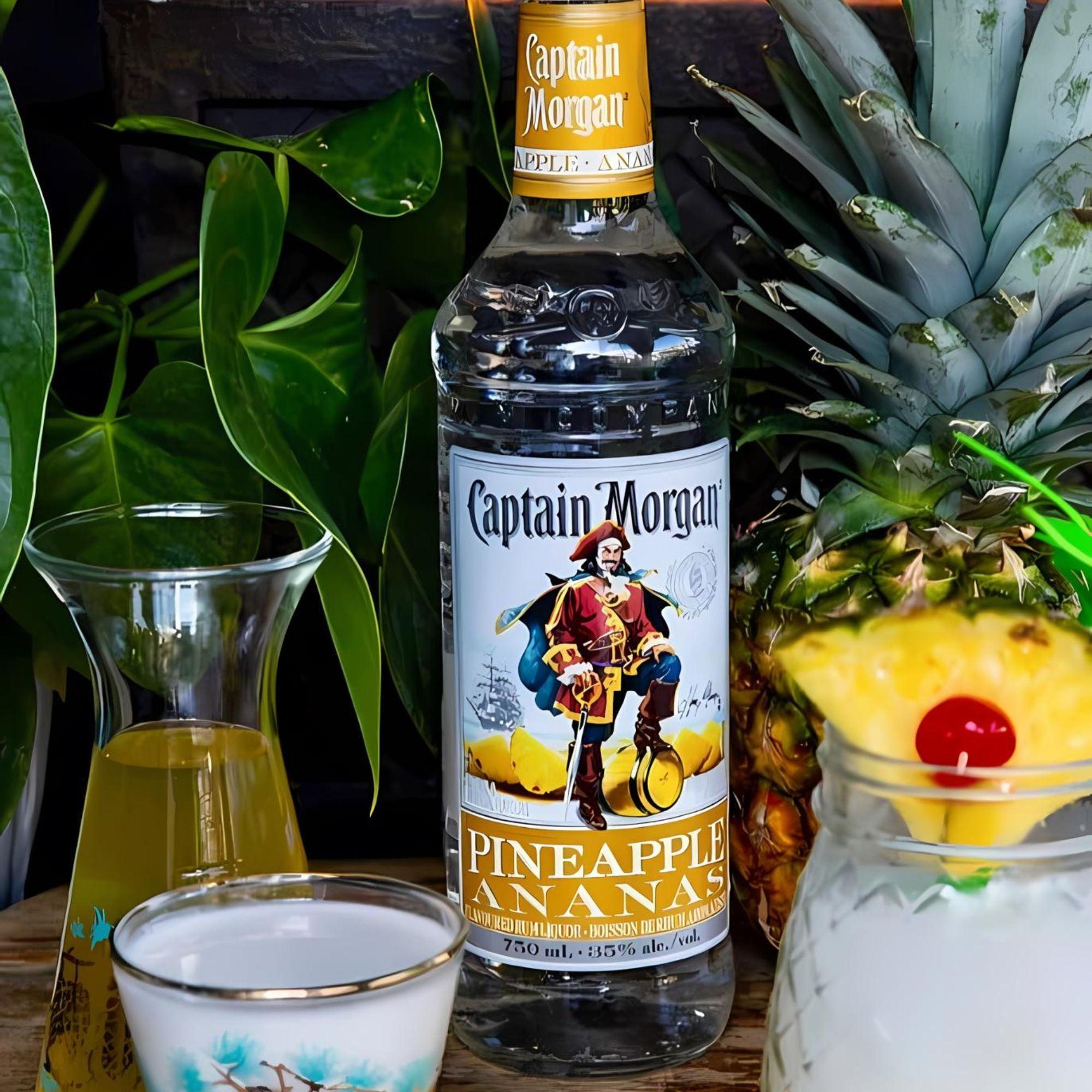 CAPTAIN MORGAN PINEAPPLE RUM, 70CL - Citywide Drinks