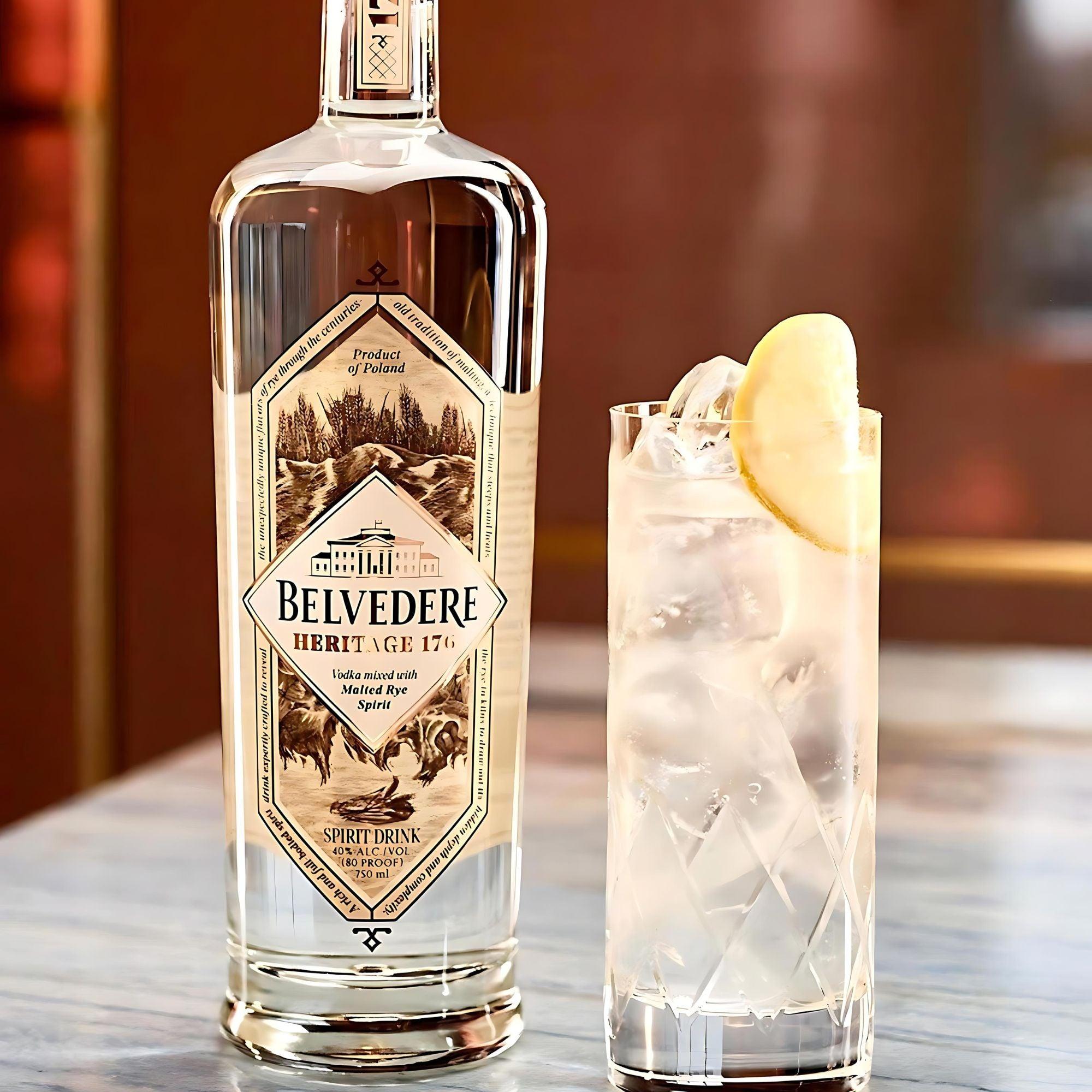 BELVEDERE HERITAGE 176 VODKA, 70CL - Citywide Drinks