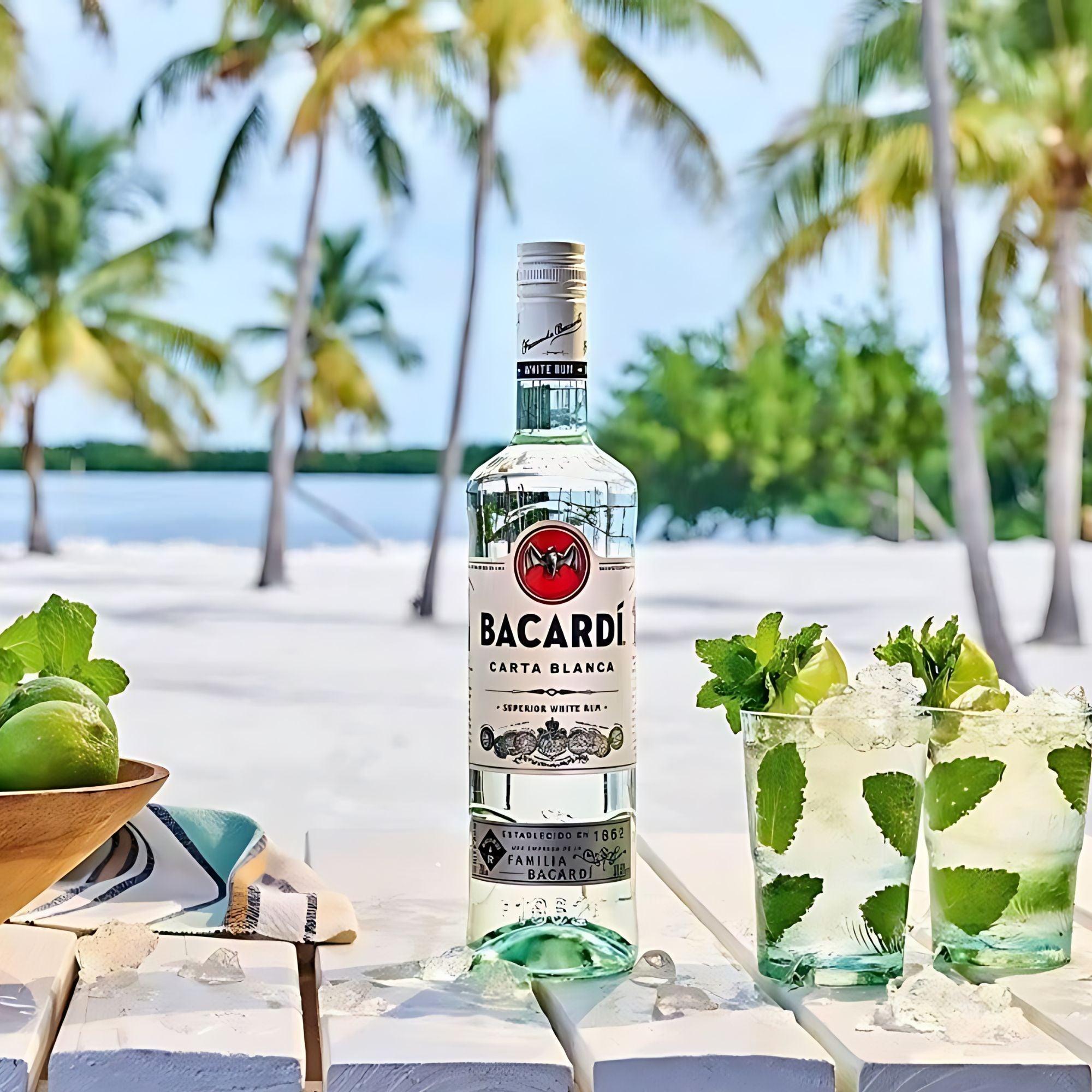 BACARDI CARTA BLANCA RUM, 70CL - Citywide Drinks