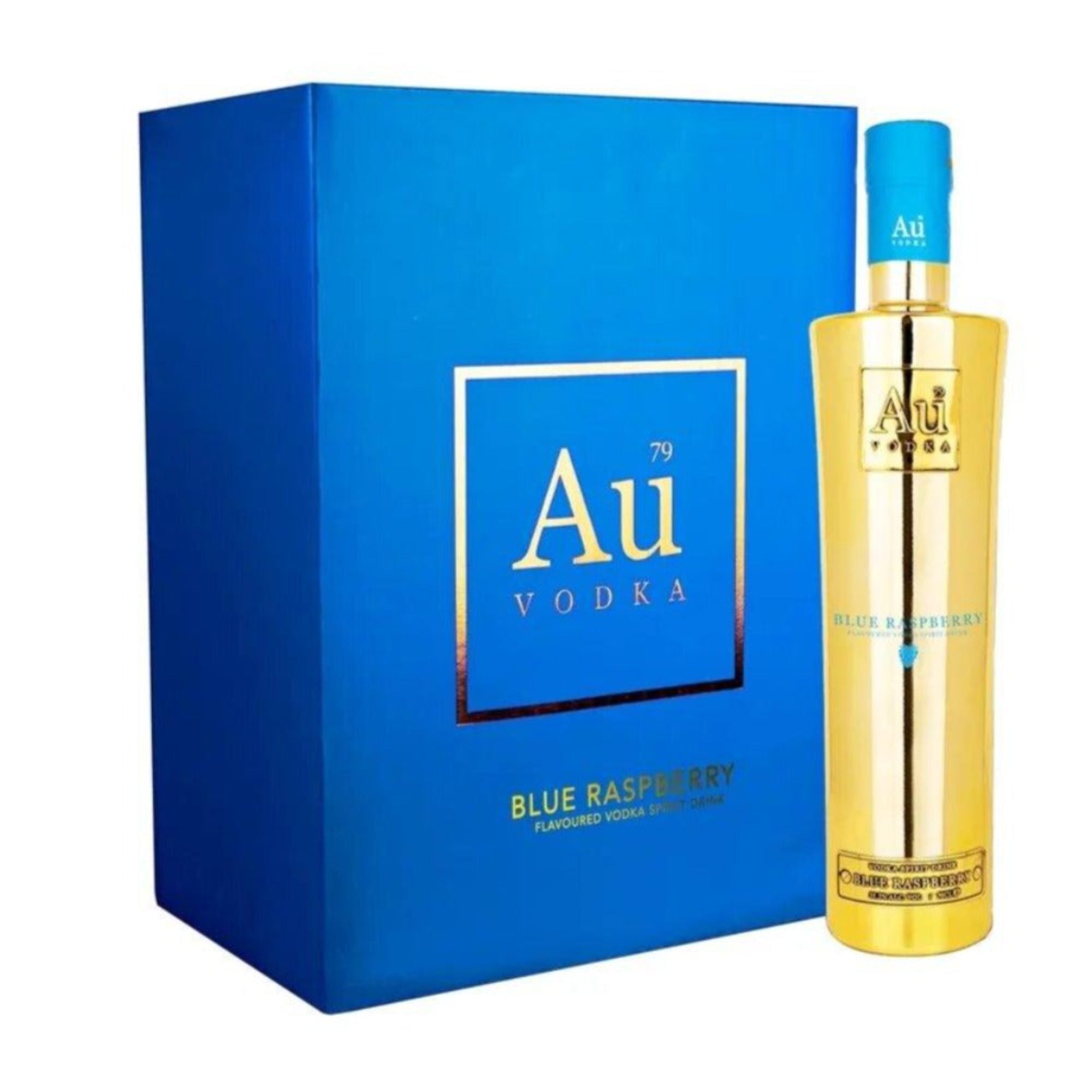 AU VODKA BLUE RASPBERRY CASE, 6X 70CL - Citywide Drinks 