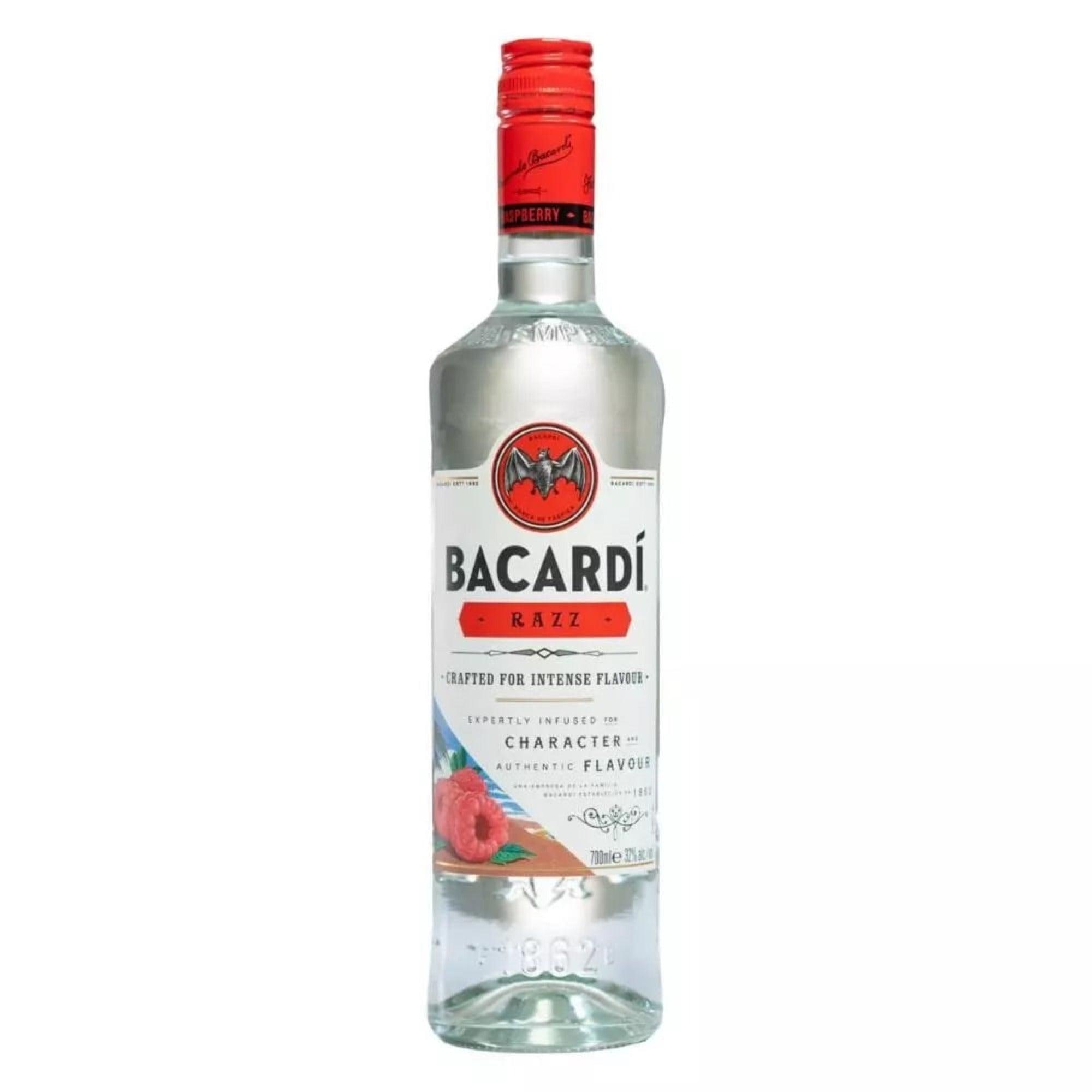 BACARDI RASPBERRY RUM SPIRIT DRINK, 70CL - Citywide Drinks 