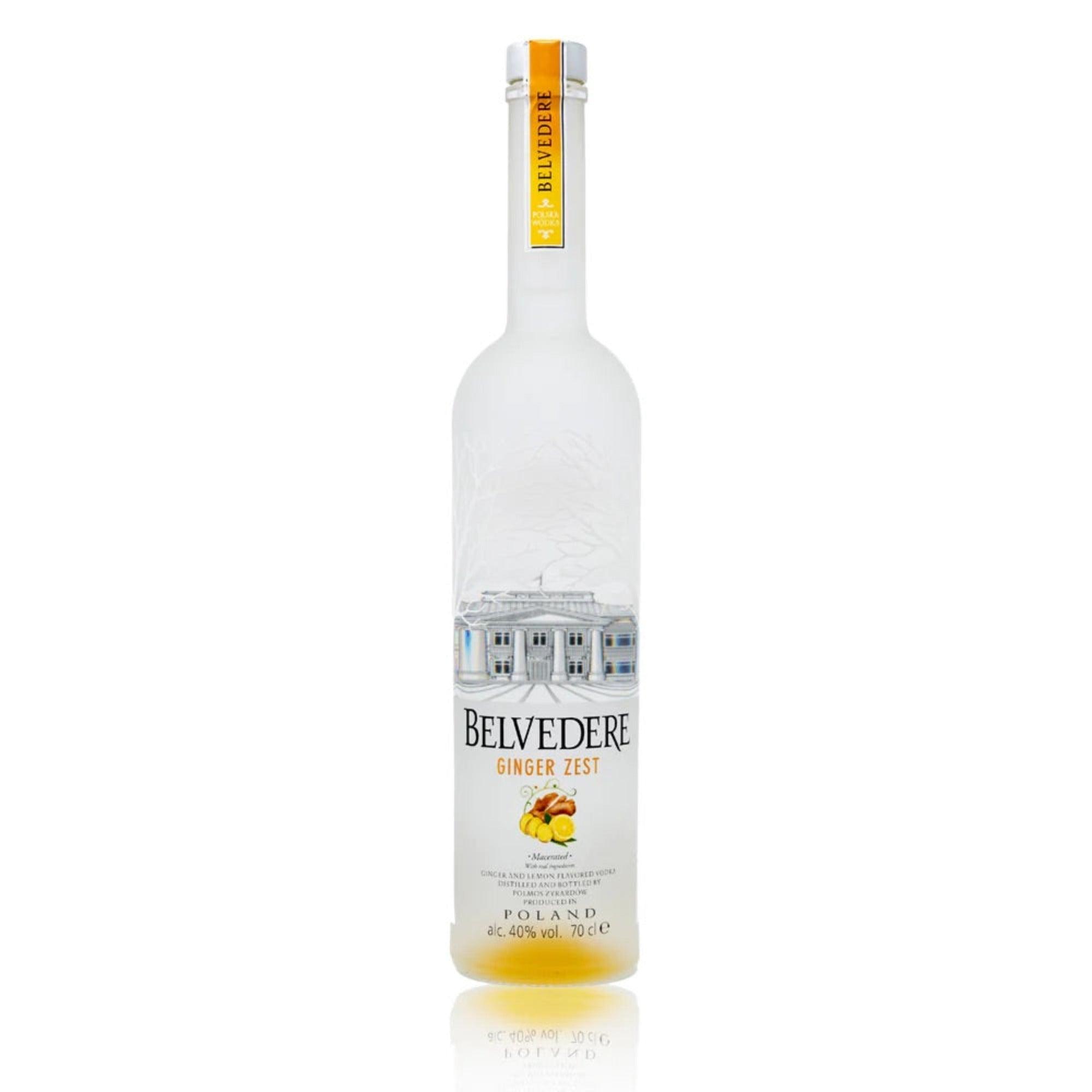 BELVEDERE GINGER ZEST VODKA, 70CL - Citywide Drinks 