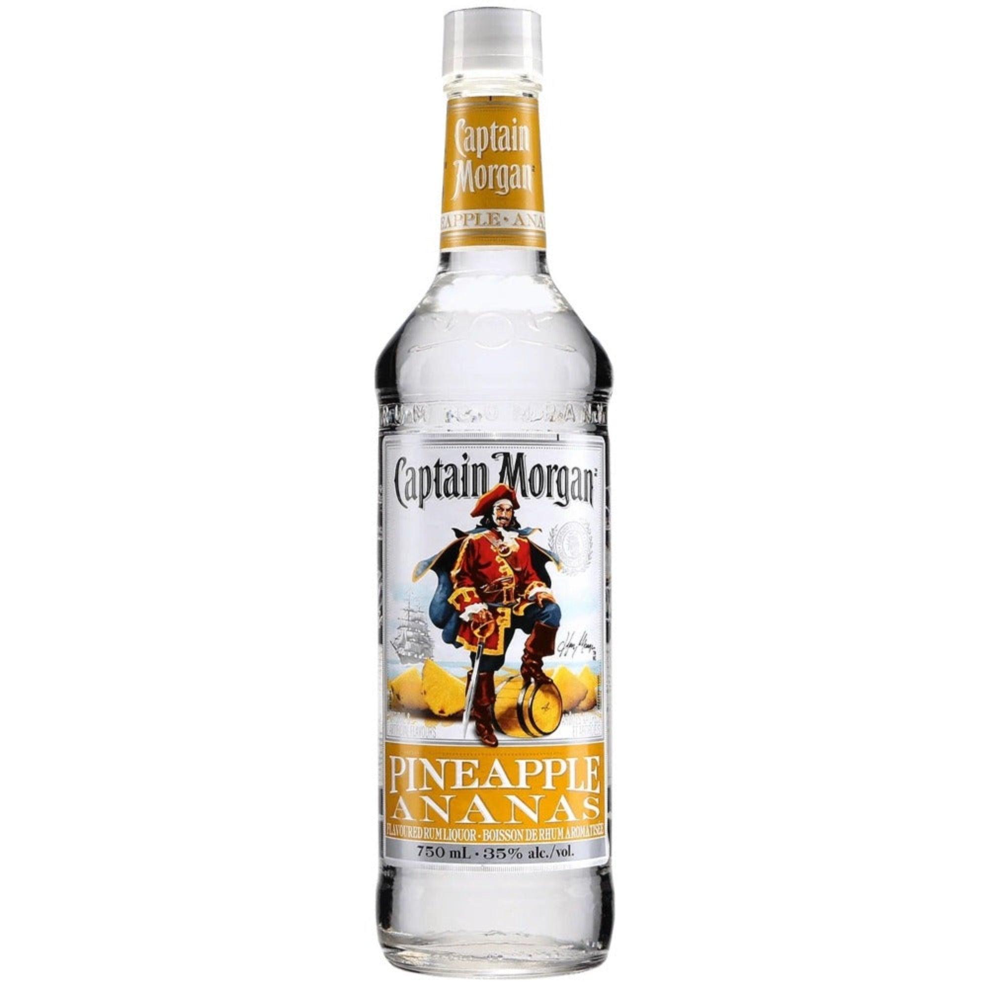 CAPTAIN MORGAN PINEAPPLE RUM, 70CL - Citywide Drinks 