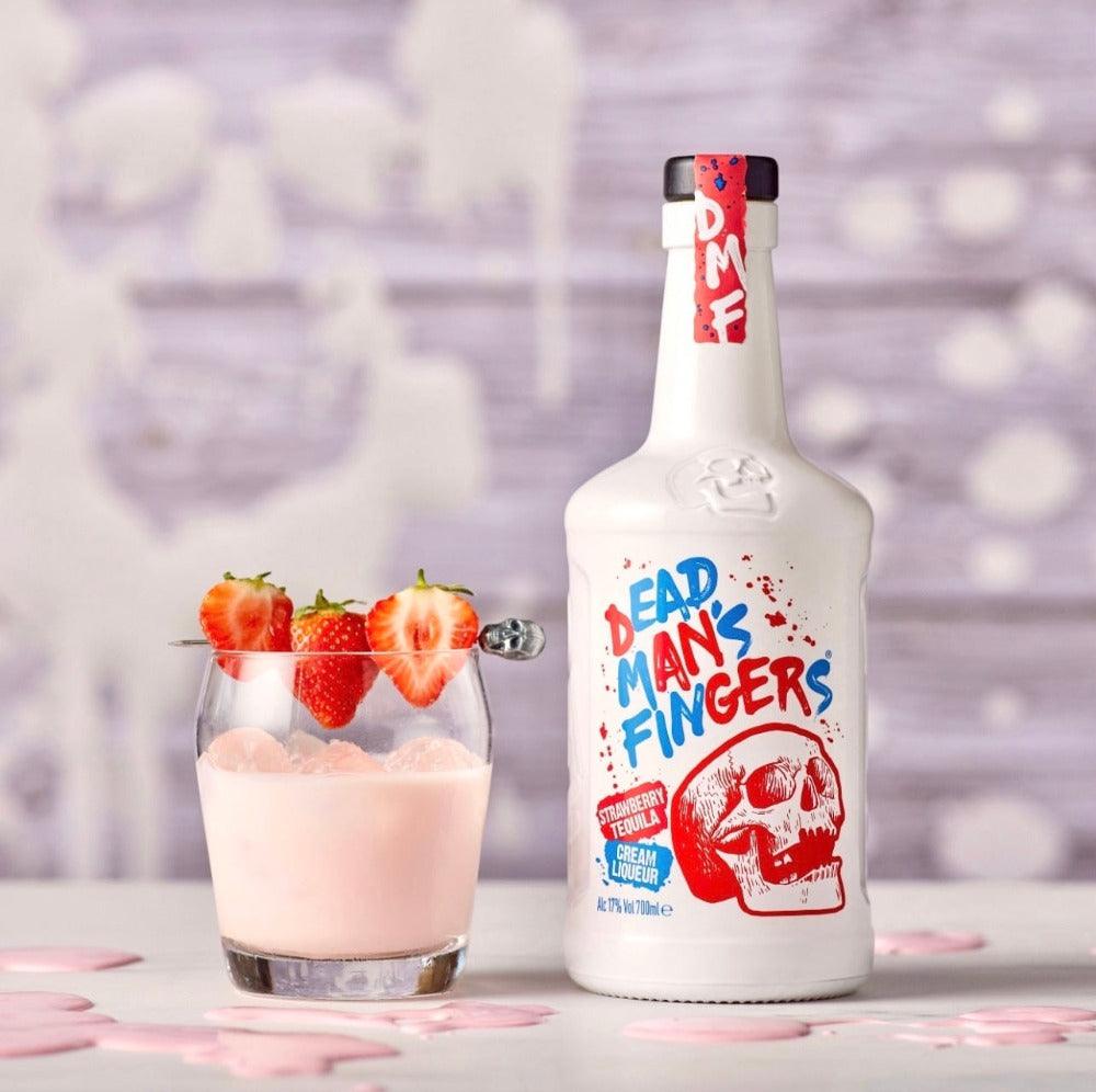 Dead man’s fingers strawberry tequila cream liqueur, 70cl - Citywide Drinks 