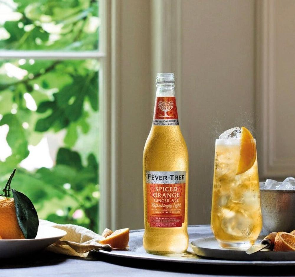 Fever-tree Refreshingly Light Spiced Orange Ginger Ale, 500ml - Citywide Drinks 