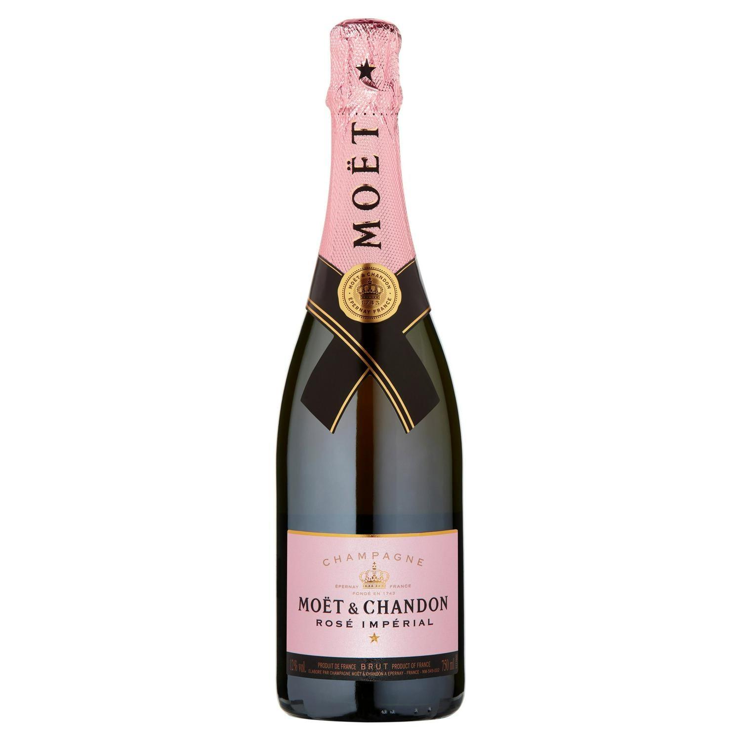 MOËT & CHANDON ROSÉ IMPÉRIAL champagne, 75CL - Citywide Drinks 