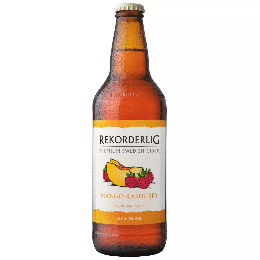 REKORDERLIG MANGO & RASPBERRY CIDER, 500ML cider Rekorderlig 