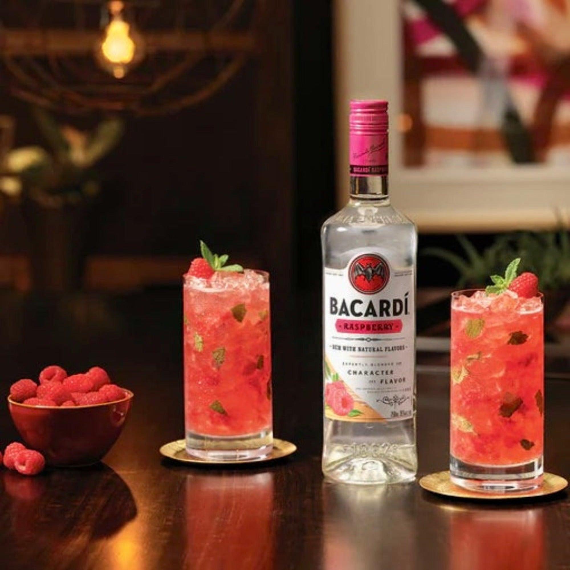 BACARDI RASPBERRY RUM SPIRIT DRINK, 70CL - Citywide Drinks 