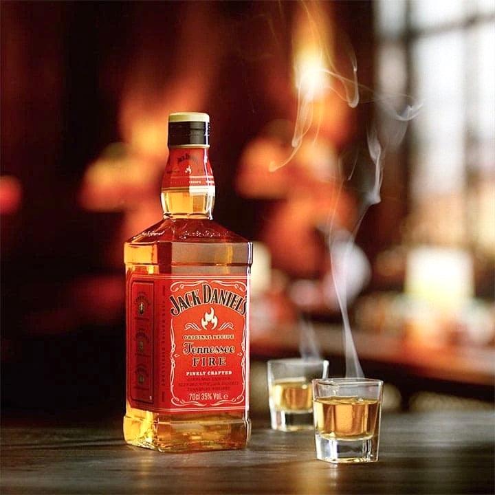 JACK DANIEL'S TENNESSEE FIRE WHISKEY MINIATURE, 5CL - Citywide Drinks 